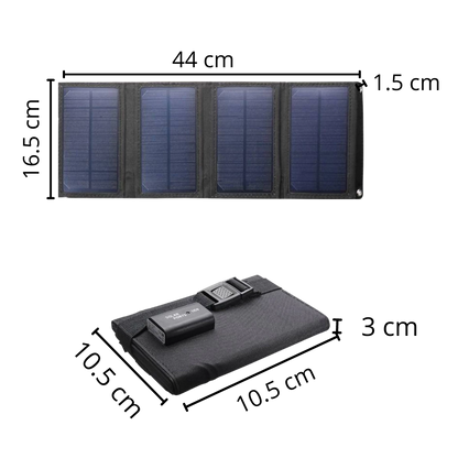 Portable Solar Charger with USB Port