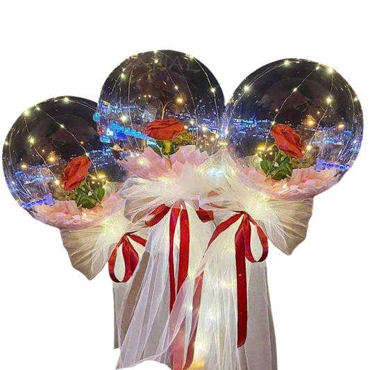 Beautiful Rose LED Balloon
