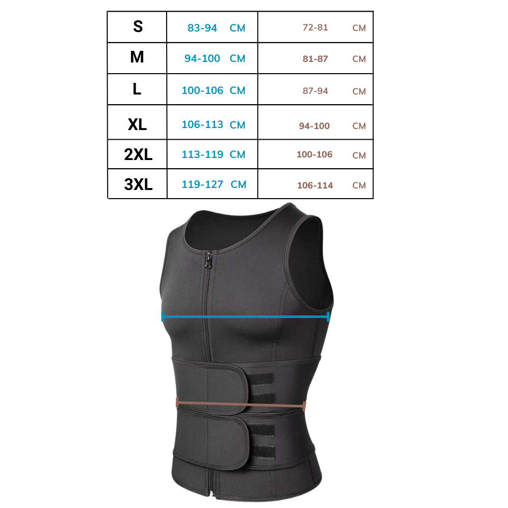 Sauna Waist Trainer for Men