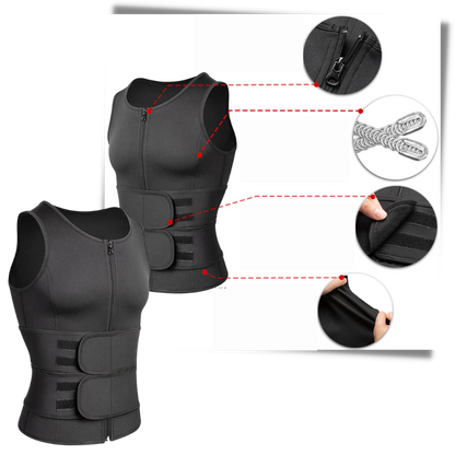 Sauna Waist Trainer for Men