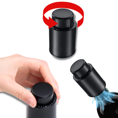 Vacuum Stopper for Wine Bottles
