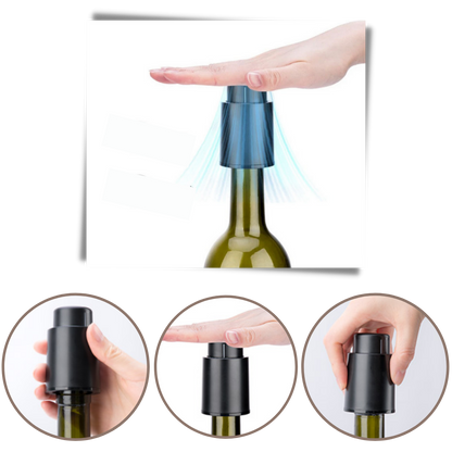 Vacuum Stopper for Wine Bottles