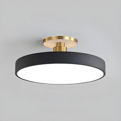 BowLift | Modern LED Semi Flush Mount Ceiling Light | Energy-Saving. Durable Design for Hallway. Dining Room & Living Room