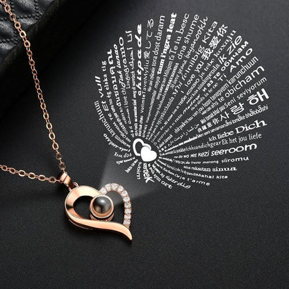 Skanto | 100 Languages "I Love You" Necklace
