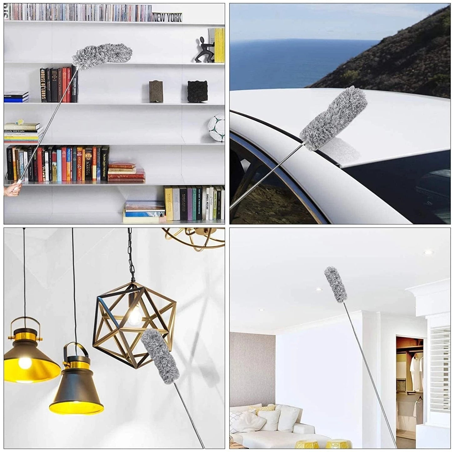 DustEase telescopic dust cloth - effortless cleaning made easy Kalsten