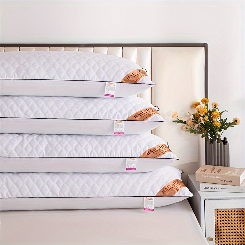 LuxurySoft - Extra long hypoallergenic pillows for back and side sleepers, soft and breathable, machine washable | Karnz