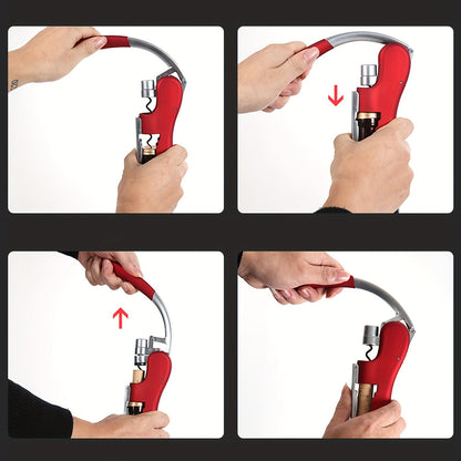 Lever corkscrew for wine bottles | Bowlift