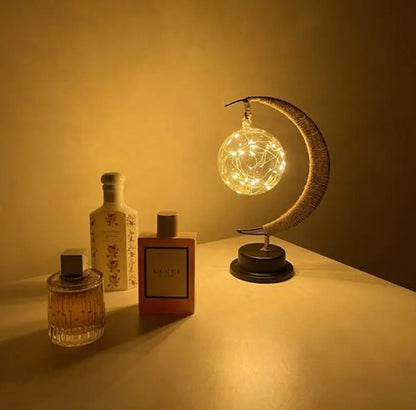 BowLift | LED Lunar Lamp - Enchanted Moon Night Light for Bedroom, Nursery & Home Decor