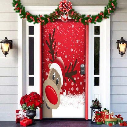 Skanto | The Nightmare Before Christmas | Outdoor Decorations | Jack Skellington Door Cover