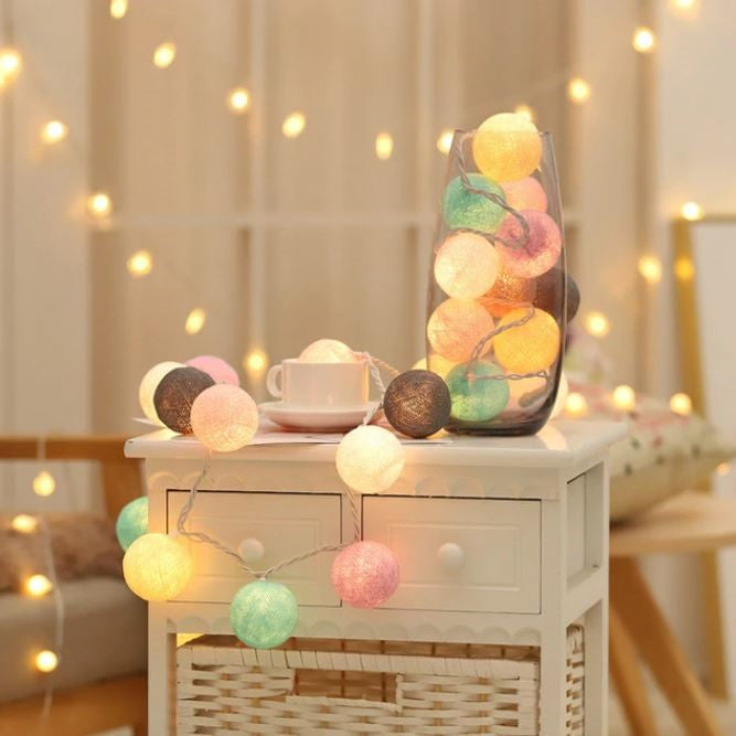 Skanto | Royallure Ball Light String - Cozy Decor for Home & Celebrations