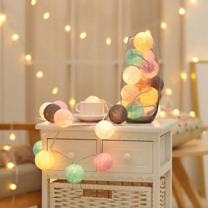 Skanto | Royallure Ball Light String - Cozy Decor for Home & Celebrations
