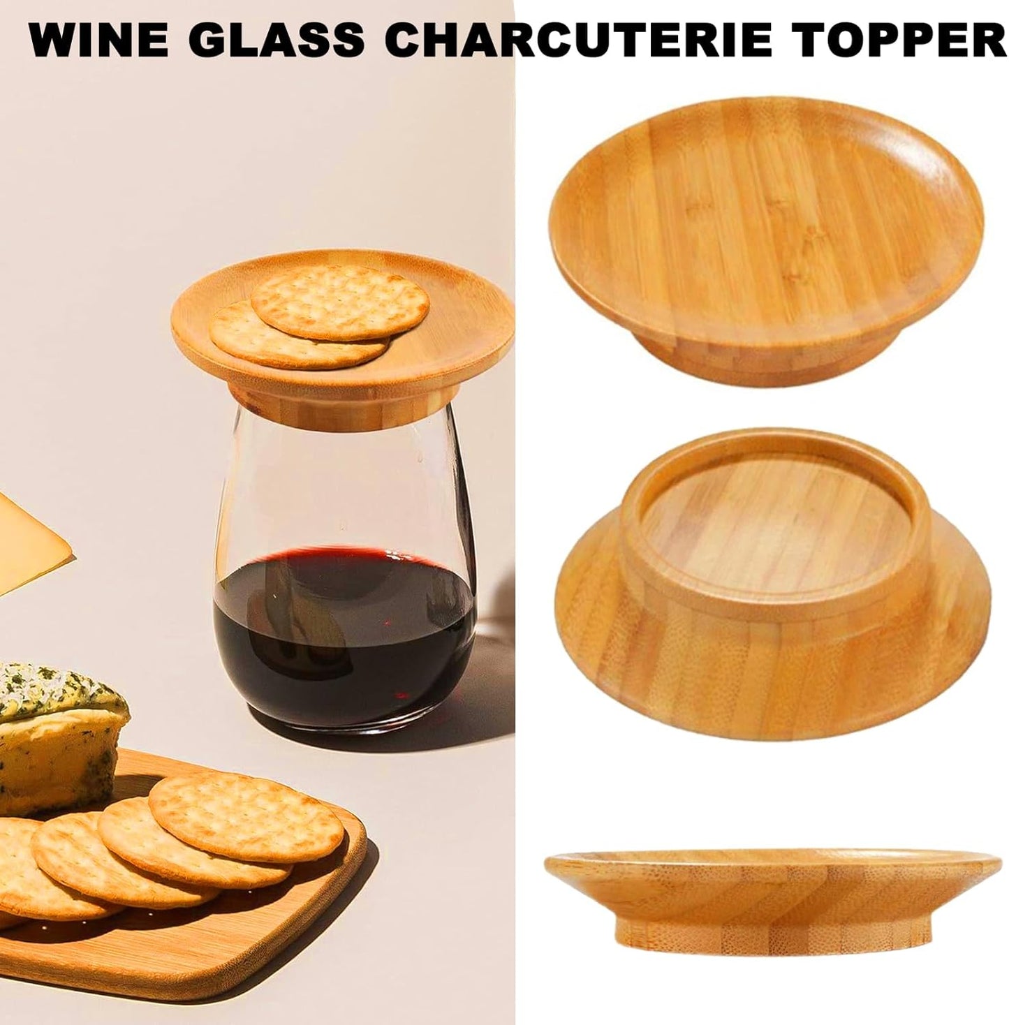 Wine Glass Charcuterie Topper | Bowlift
