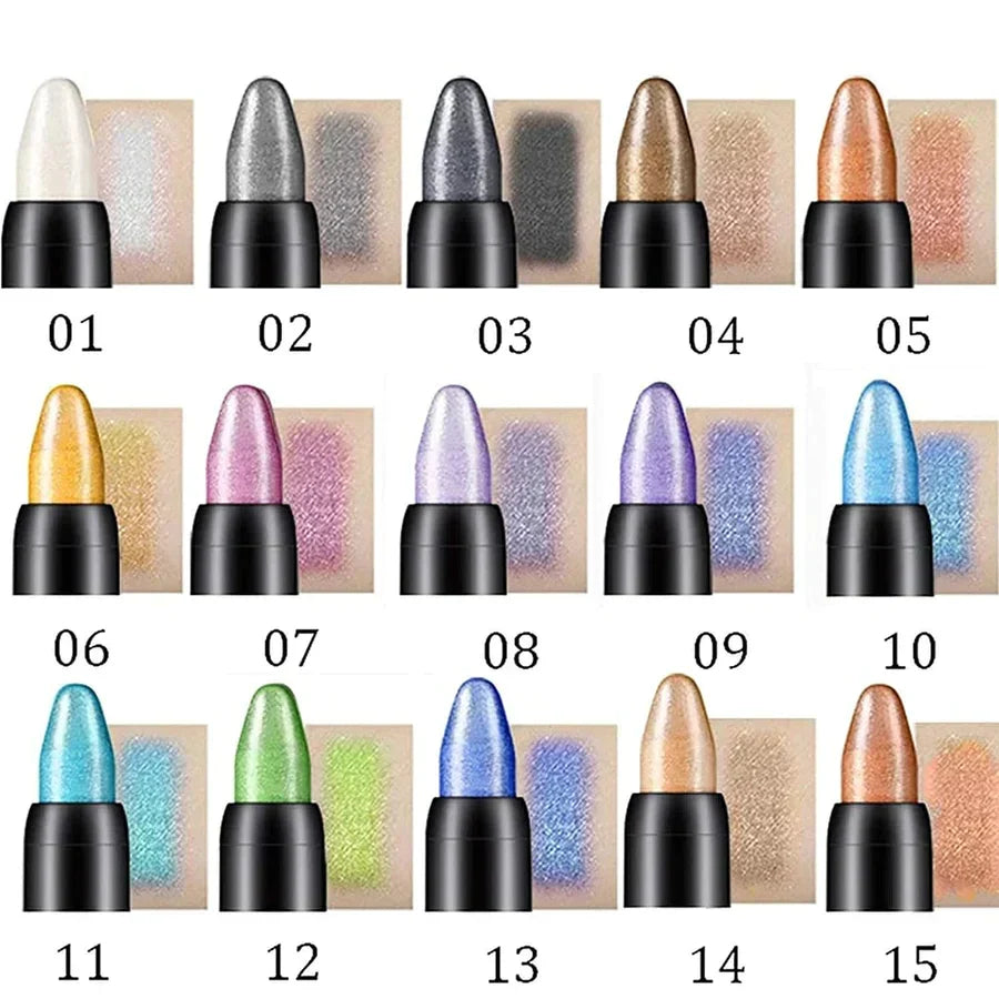 Skanto | 15 Color Highlighter Eyeshadow Stick