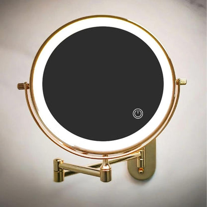 LED Makeup Mirror with Magnification & USB Battery | Skanto
