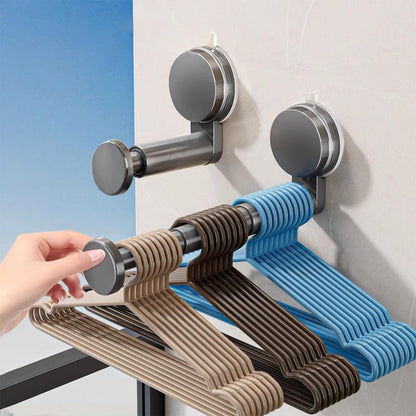 Telescopic Suction Hanger Organizer Bowlift