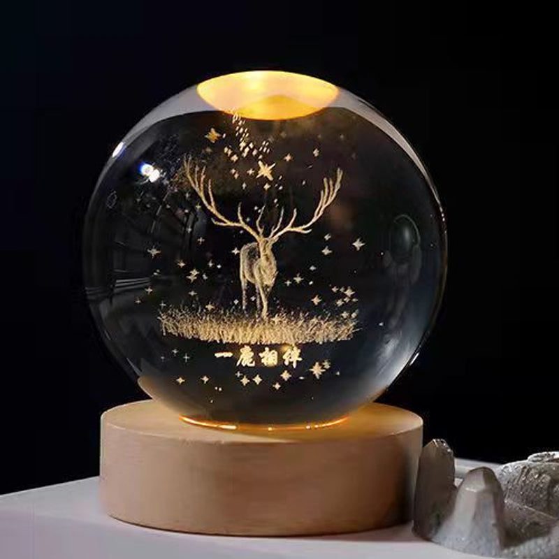 Skanto | Glowing Crystal Ball Night Light