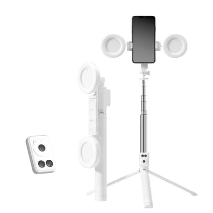 BowLift | New 6 in 1 Selfie Stick With Fill Light