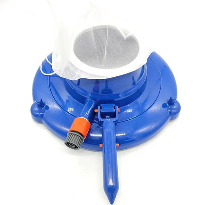 Sandsberg | Pool Leaf Vacuum, large Pool Leaf Suction Cleaner for in-ground and above-ground swimming pools (Blue)