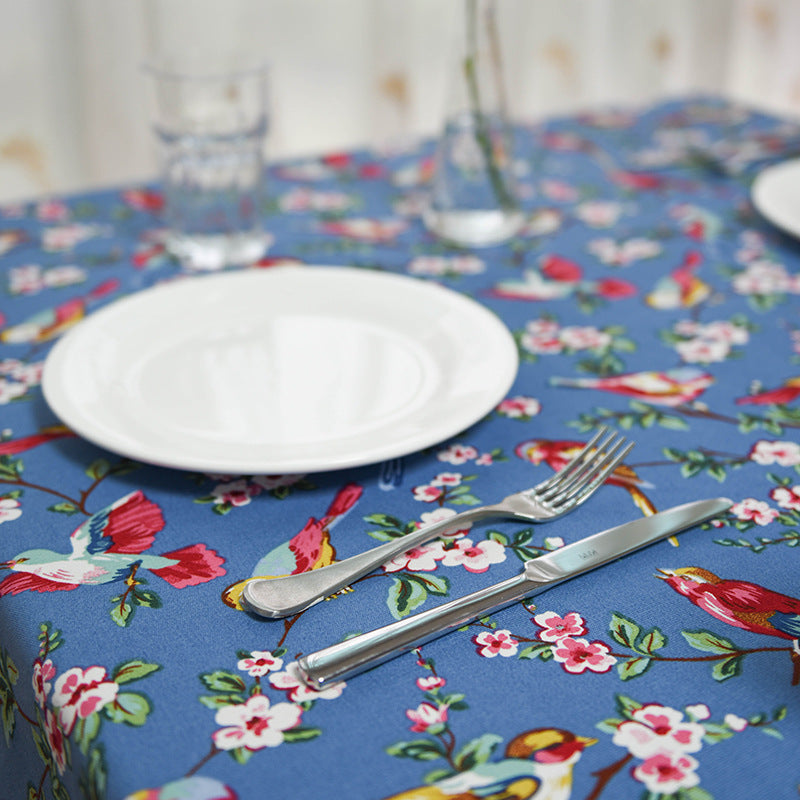Floral Print Table Cover