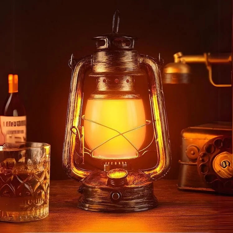 FlamaGlow - Rechargeable Camping LED Lantern Bowlift