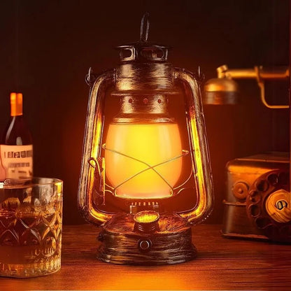 FlamaGlow - Rechargeable Camping LED Lantern Bowlift