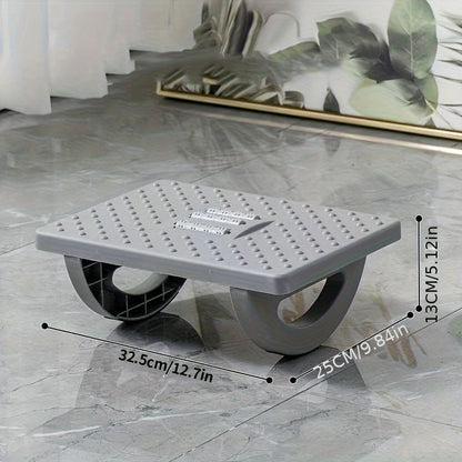 Ergonomic footrest with tiltable surface – Non-slip and ready to use | Karnz