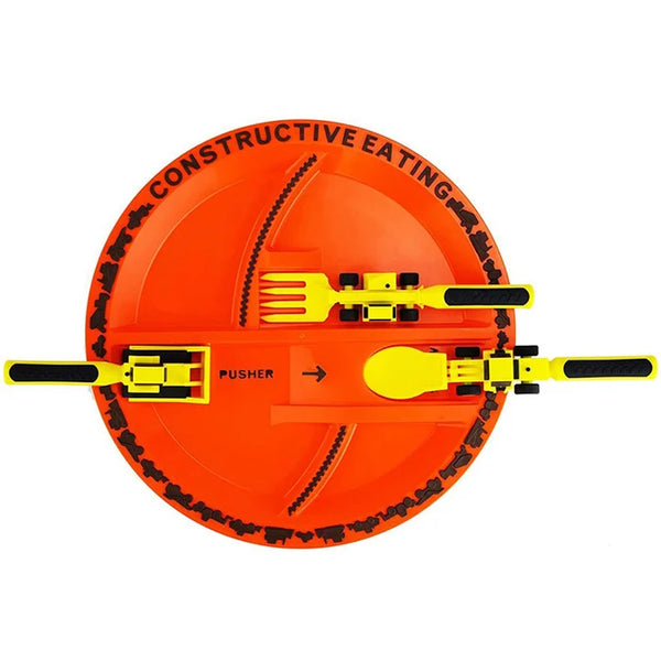 Skanto | Constructofork Bulldozer Kids' Cutlery Set