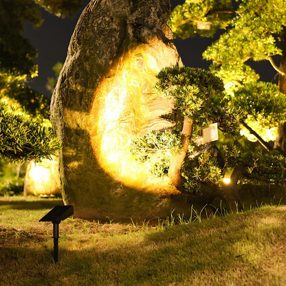 BowLift | Waterproof LED Solar Multi-zoom Spot Light Landscape Lighting RGB