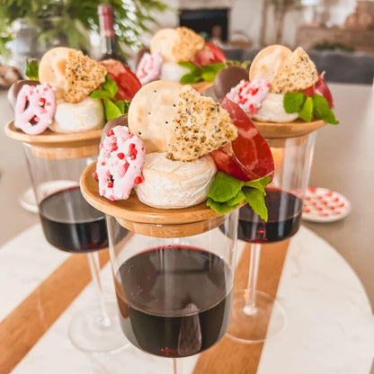 Wine Glass Charcuterie Topper | Bowlift
