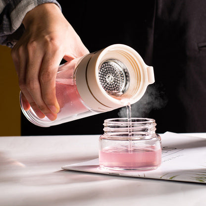 Skanto infuser in crystal clear glass