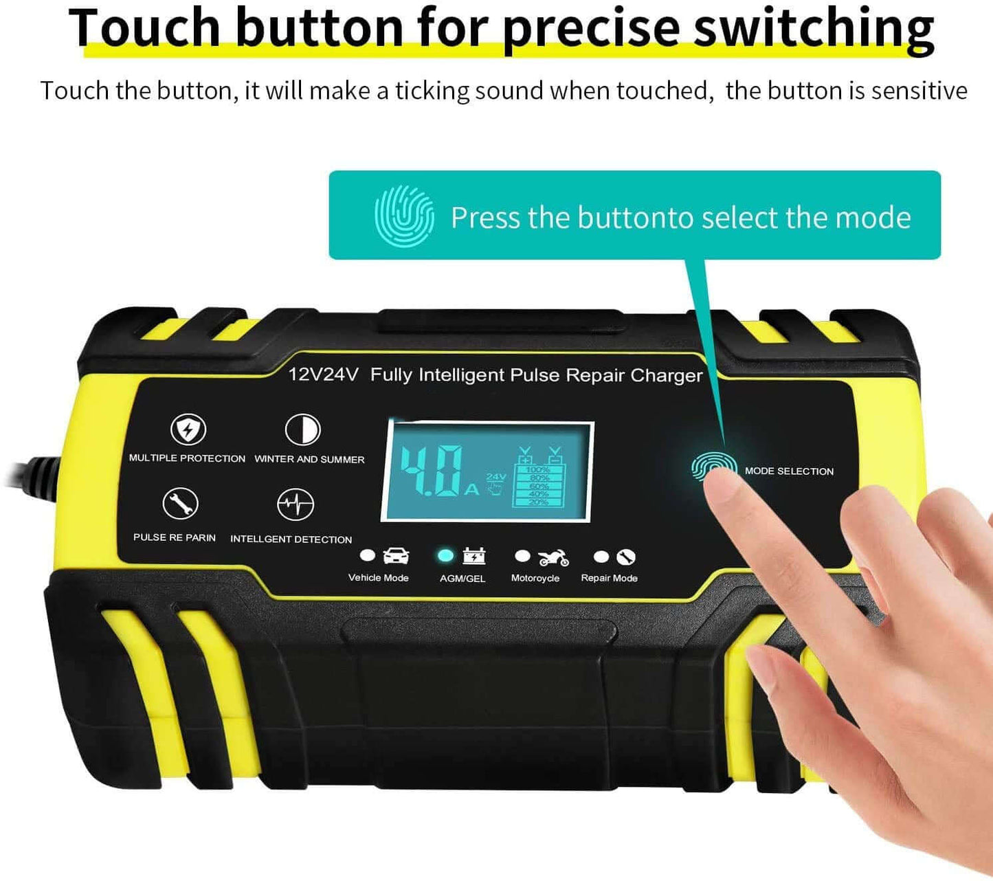 Skanto | Automatic Battery Charger