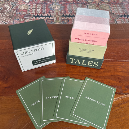 BowLift | Life Story Interview Cards Set