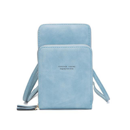 BowLift | Triple Secure Leather Phone Purse: Elegance Meets Practicality