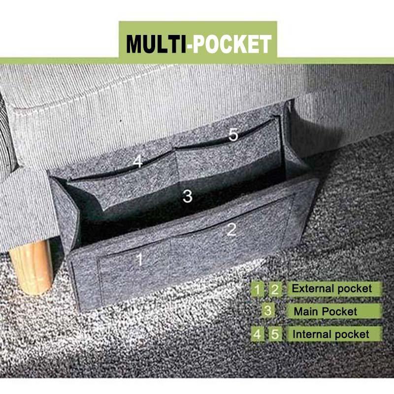 Skanto | Bedside Organizer Hanging Pouch