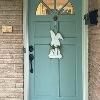 Easter Bunny Wooden Door Hanging Decor | Bowlift