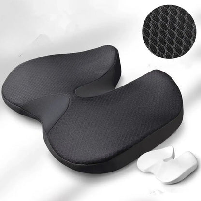 Skanto | Orthopedic Car Seat Cushion – Comfortable Seat Pad with Anti-Slip Bottom for Better Support