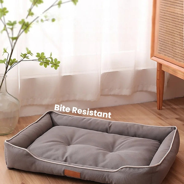 Skanto | Orthopedic Memory Foam Dog Sofa Bed - Ideal for Arthritis, Large Dogs & Removable Covers