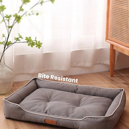 Skanto | Orthopedic Memory Foam Dog Sofa Bed - Ideal for Arthritis, Large Dogs & Removable Covers