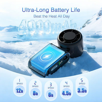 Foldable Handheld Turbo Mini Portable Fan | Brehn