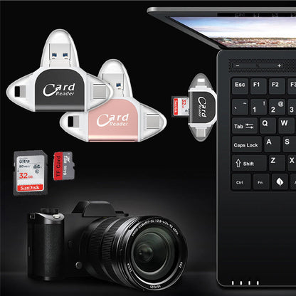 Universal 4-in-1 Sd Tf Card Reader | Bowlift