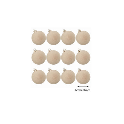 Brehn | Velvet Christmas ornaments. 12 pieces