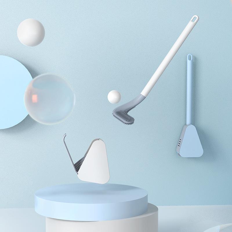 BowLift | Toilet Brush with Silicone Head and Holder