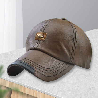 Skanto | New Trendy Leather Cap