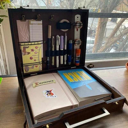 BowLift | Writers Messenger Wooden Box A5