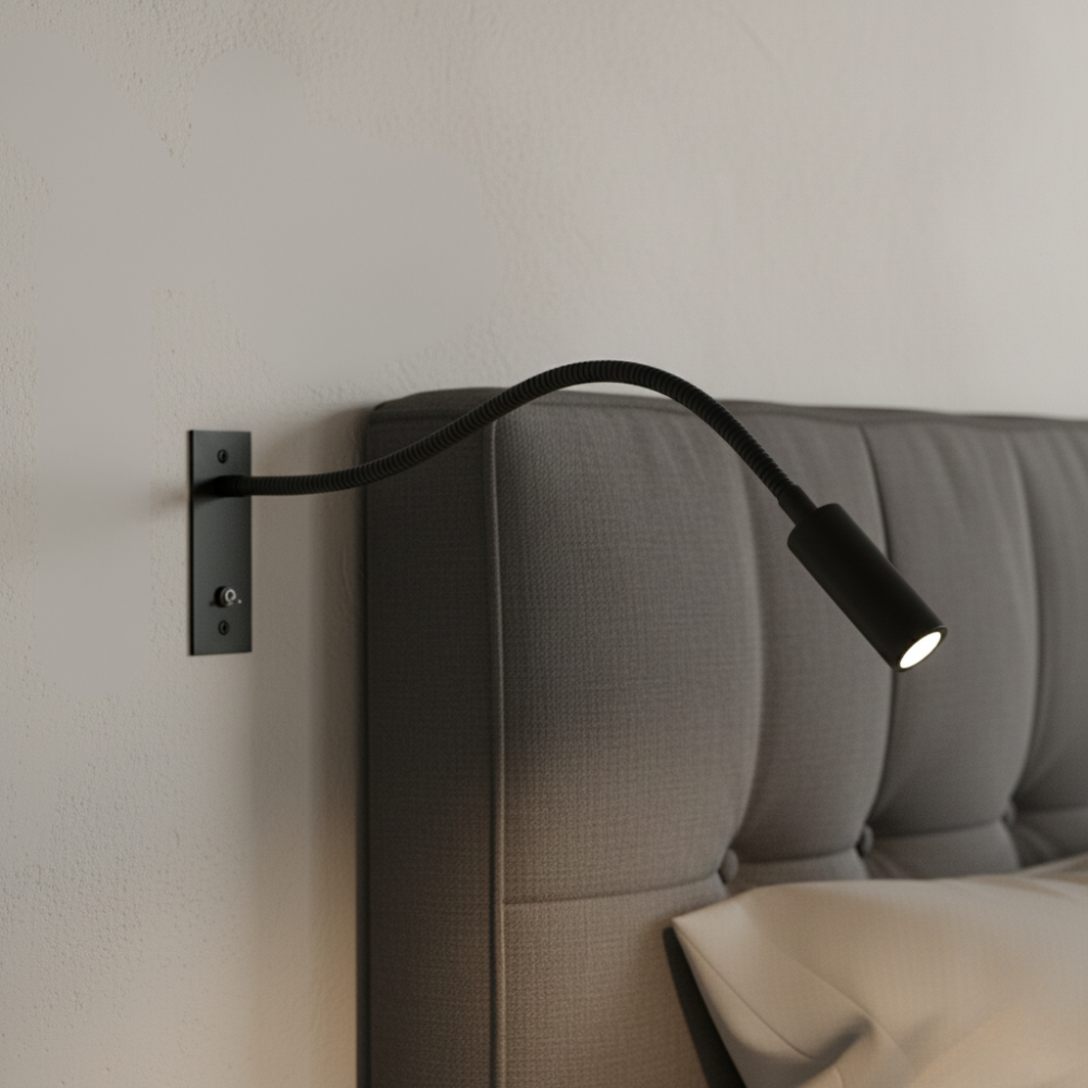 Adjustable Metal Reading Wall Sconce