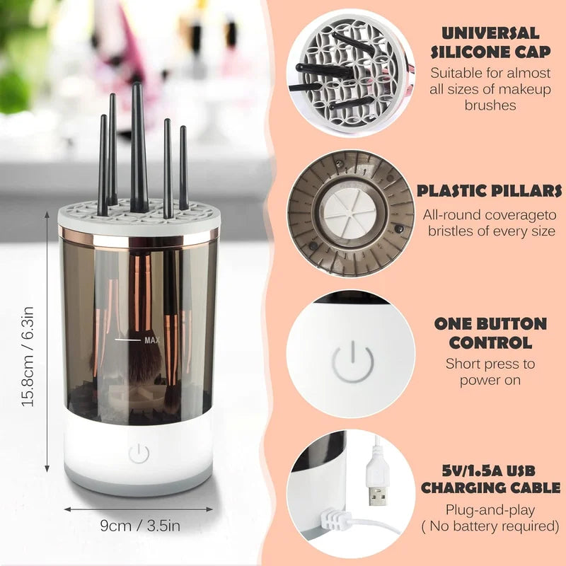 Skanto Skanto | Ultimate Electric Makeup Brush Cleaner