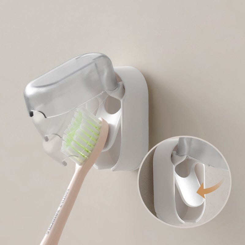 BowLift | Wall-mounted toothbrush holder with cover