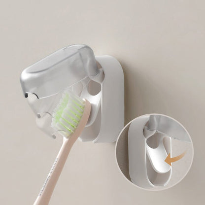BowLift | Wall-mounted toothbrush holder with cover