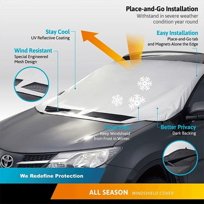 Magnetic Car Anti-Snow Cover | Karnz