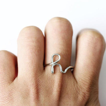 Skanto | Simple A-Z Letter Ring